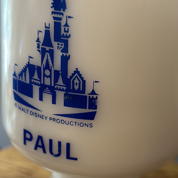 Vintage Walt Disney World souvenir milk glass mug - Picture 15 of 16